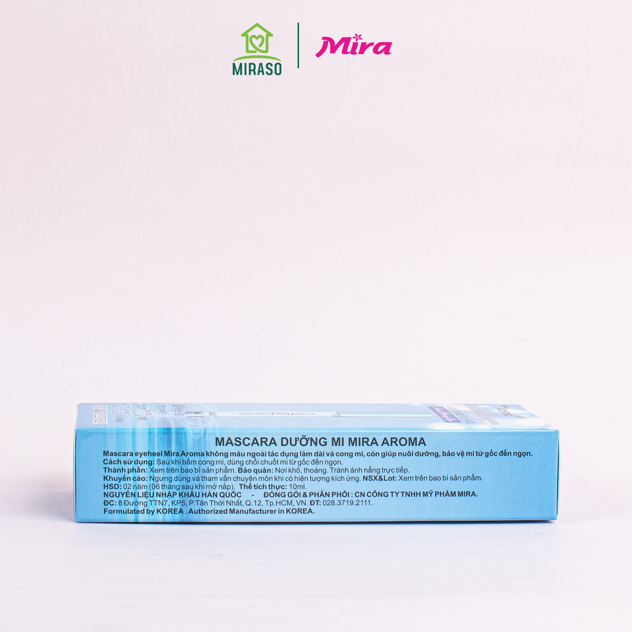 MIRA AROMA EYEHEEL MASCARA - MASCARA DƯỠNG MI