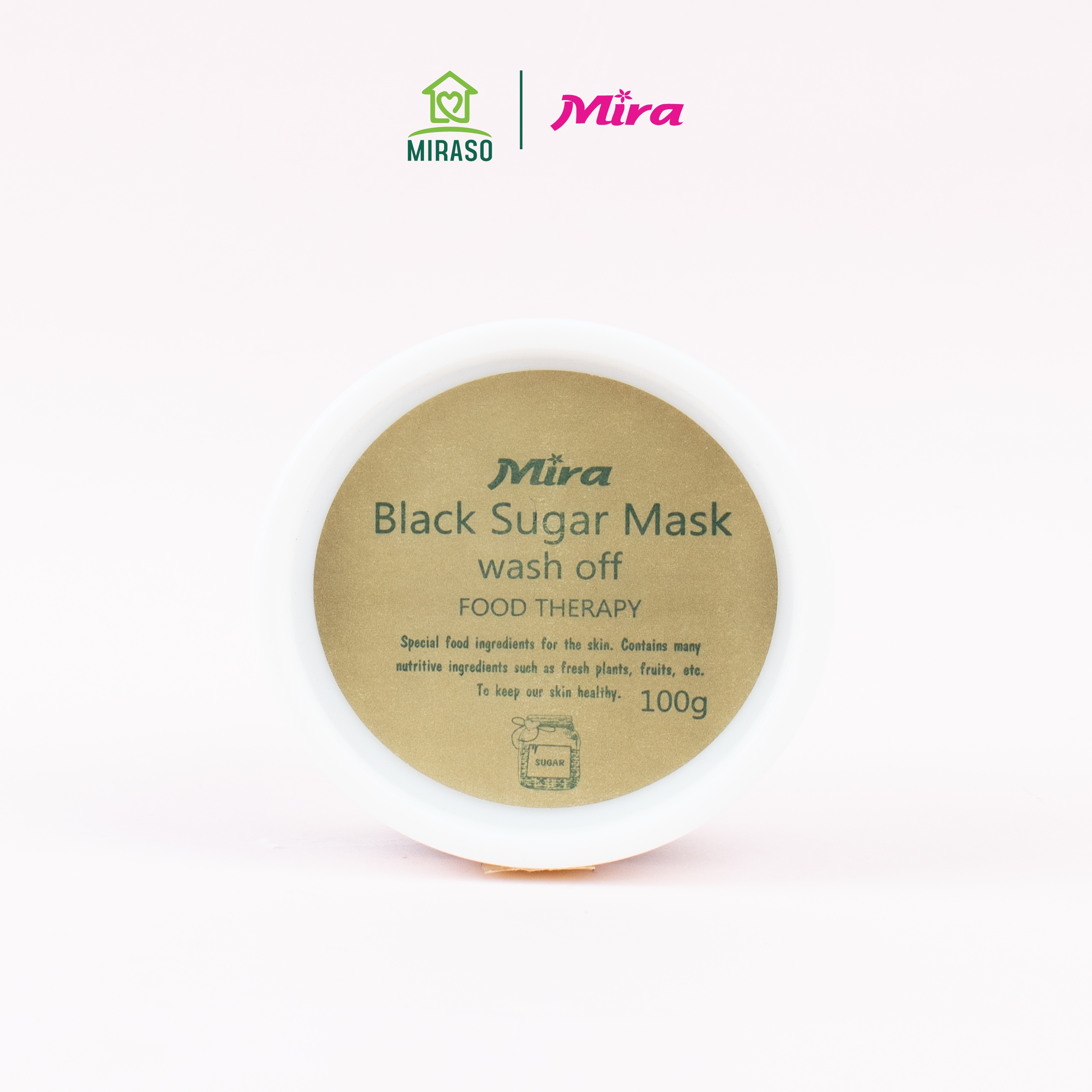 Mặt Nạ Tẩy Tế Bào Chết Trắng Da Mira Black Sugar Mask Wash OFF