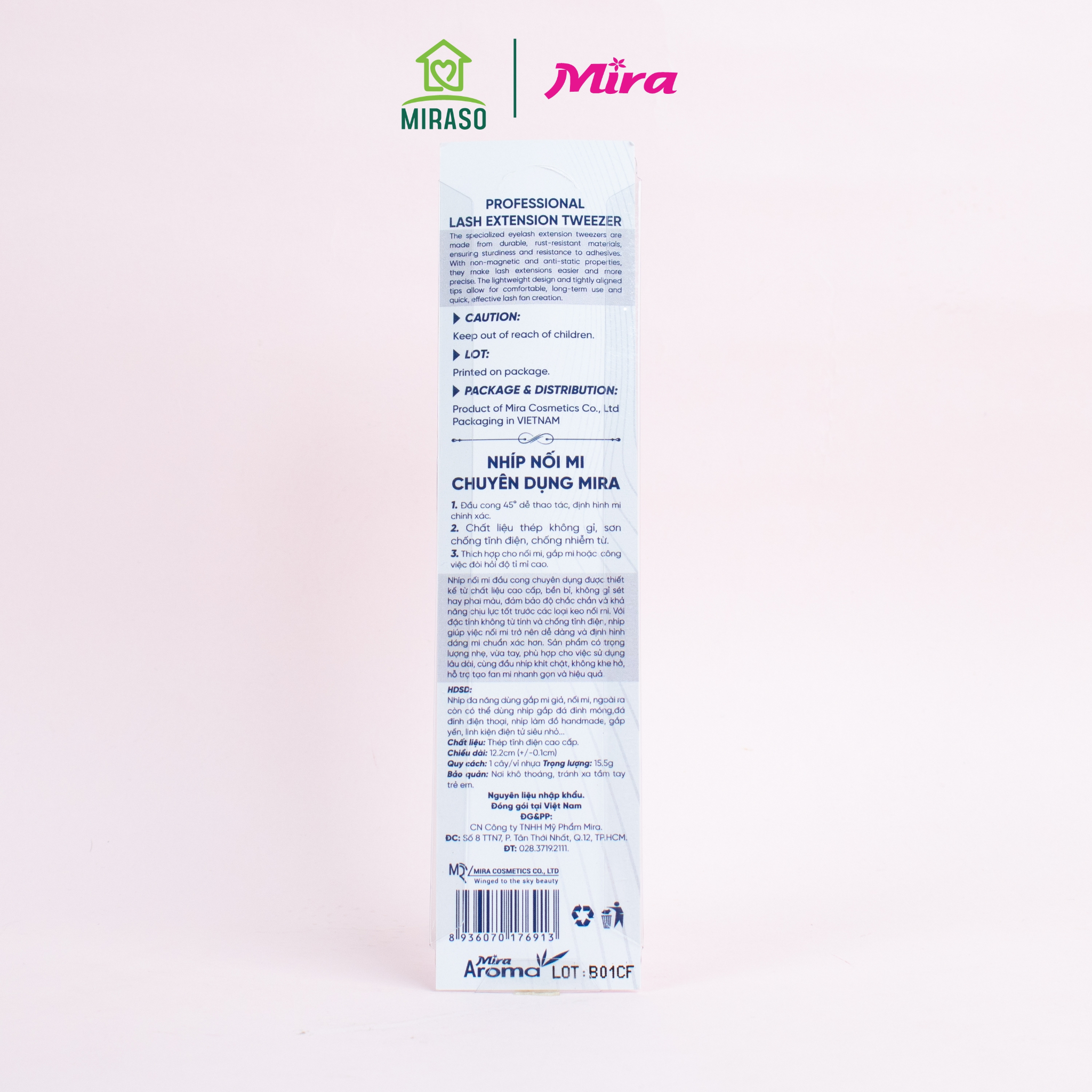 NHÍP NỐI MI CHUYÊN DỤNG MIRA