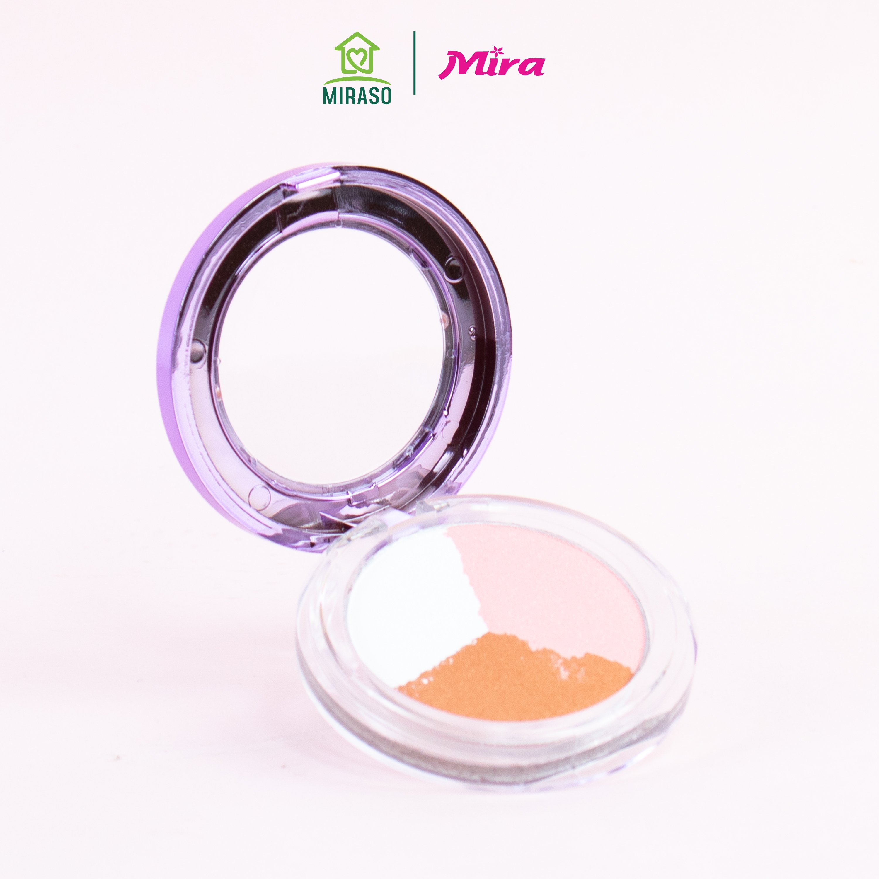 Phấn Mắt Mira Tricolor Eyeshadow 3 Màu Thời Trang