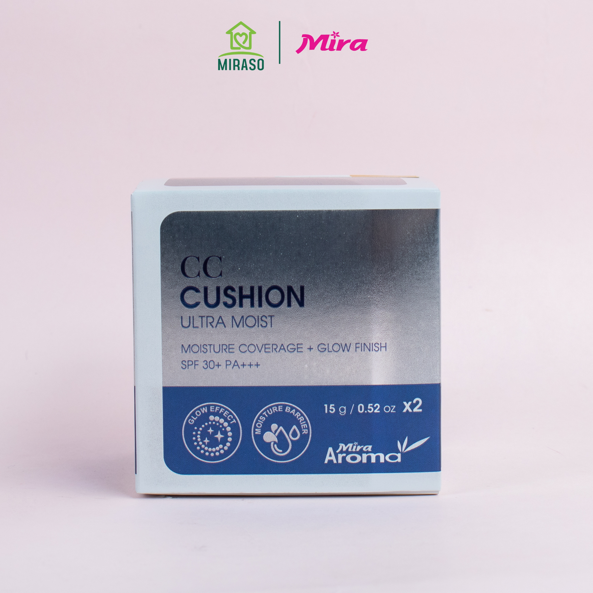 Phấn Nước Mira Aroma CC Cushion Ultra Moist Coverage SPF 30 PA+++