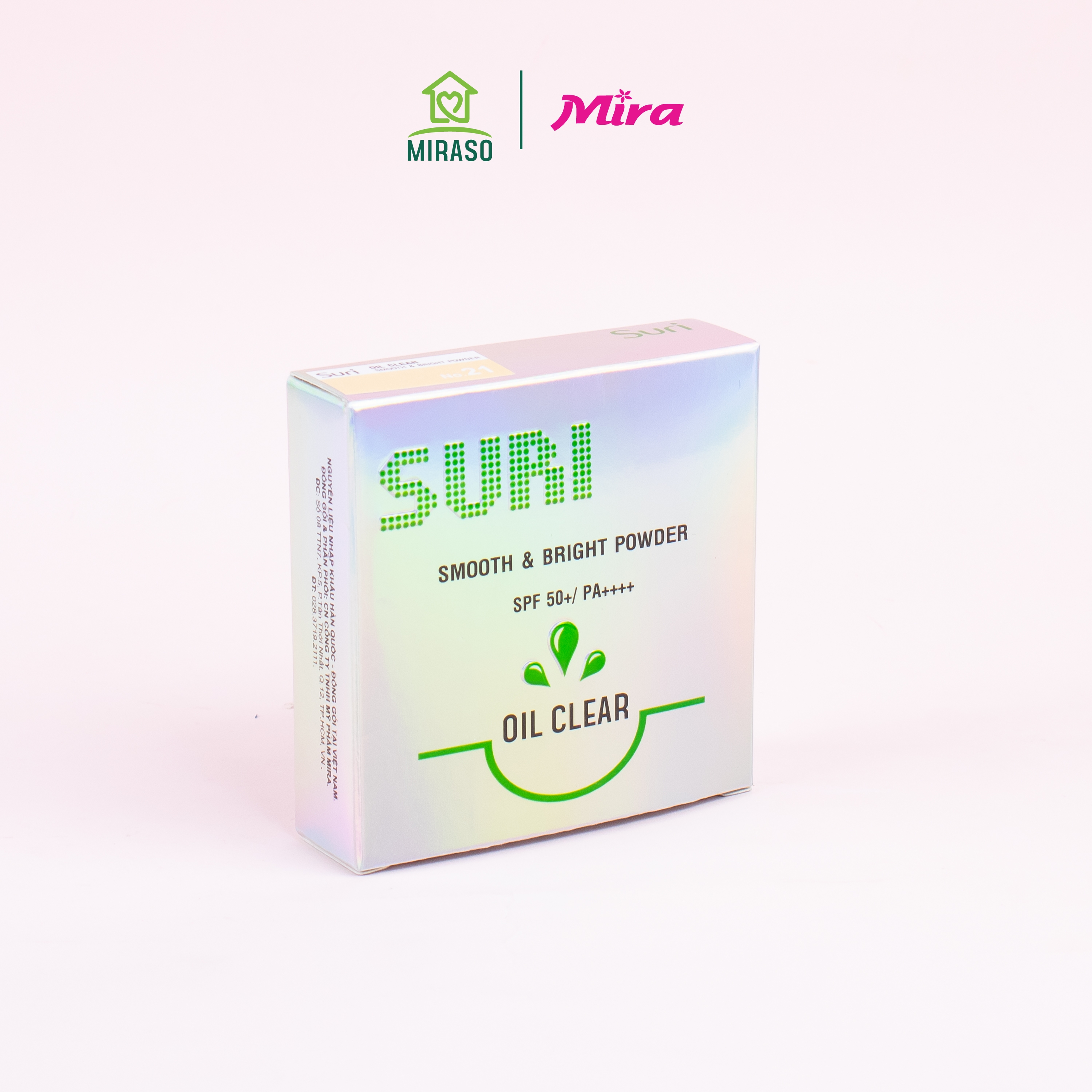 Phấn Trang Điểm Suri Oil Clear