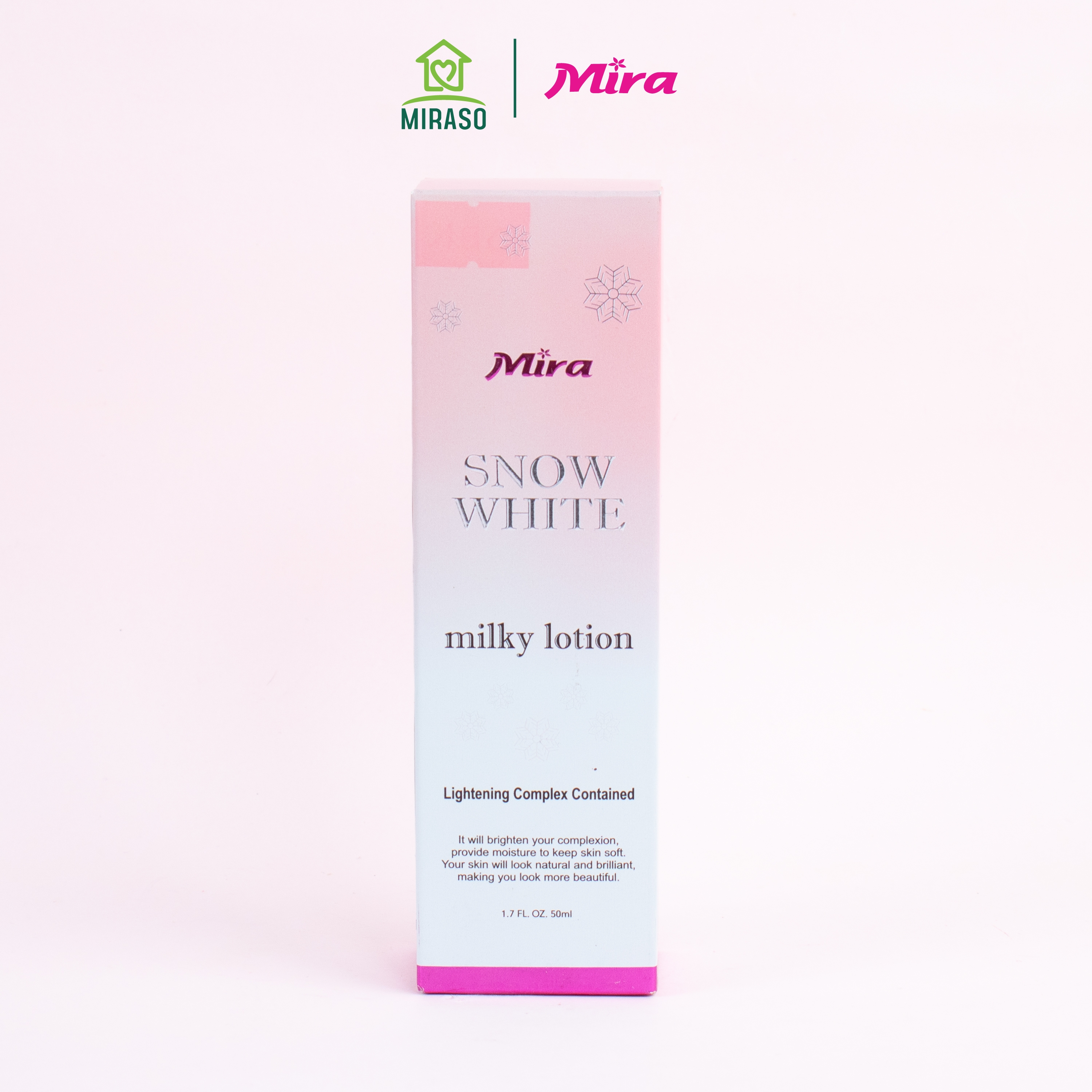 Sữa Dưỡng Trắng Da Mặt Và toàn Thân Chiết Xuất Từ Sữa Non Mira