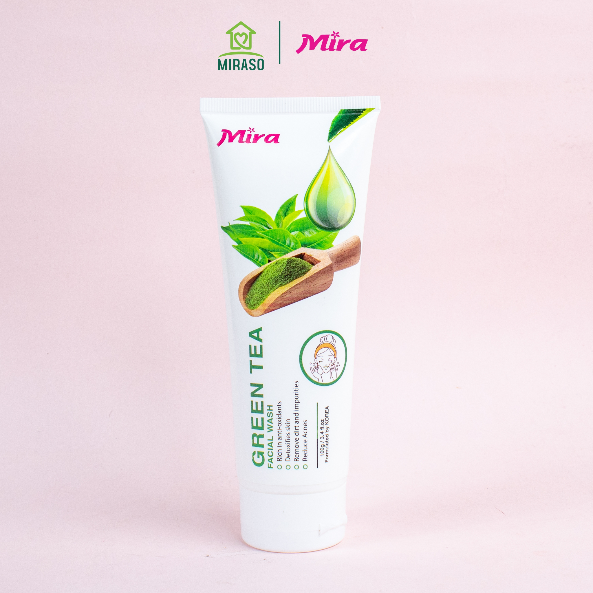 Sữa Rửa Mặt Chiết Xuất Trà Xanh