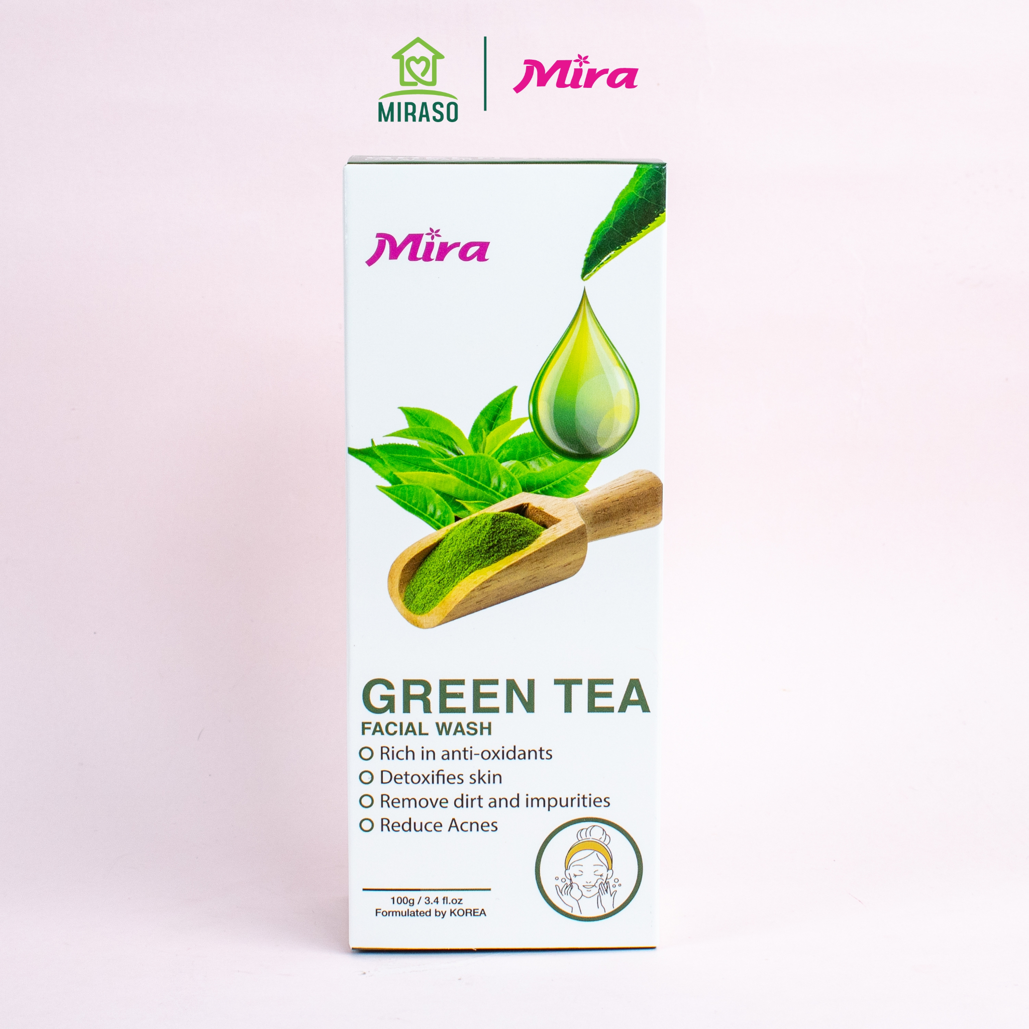 Sữa Rửa Mặt Chiết Xuất Trà Xanh