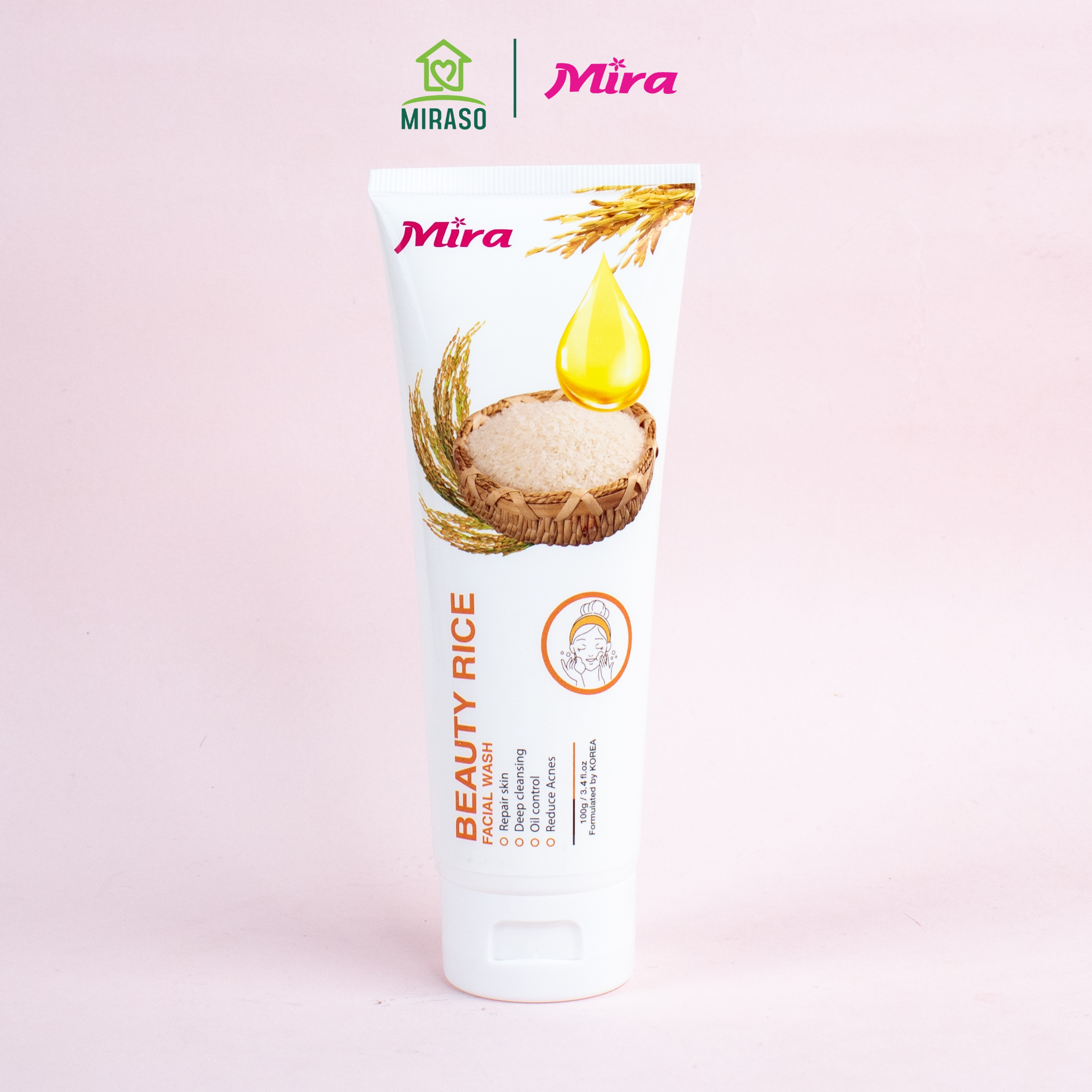 Sữa Rửa Mặt Chiết Xuất Từ Gạo