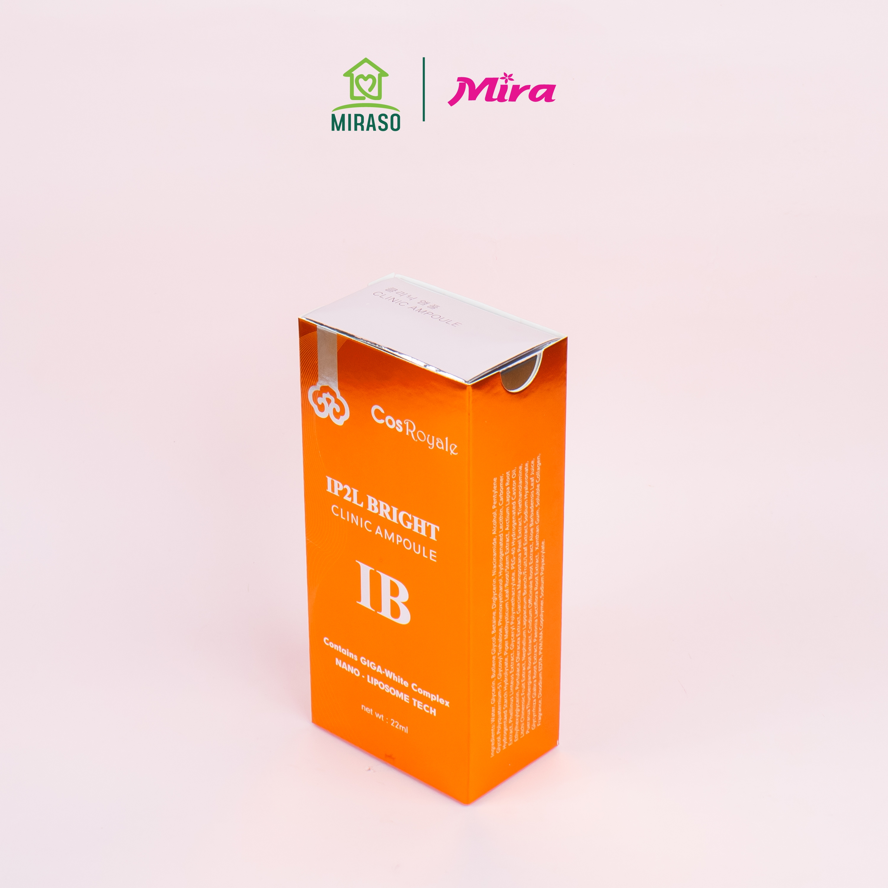 Tinh Chất Mờ Nhăn Sáng Da Cosroyale Bright Vital Intense