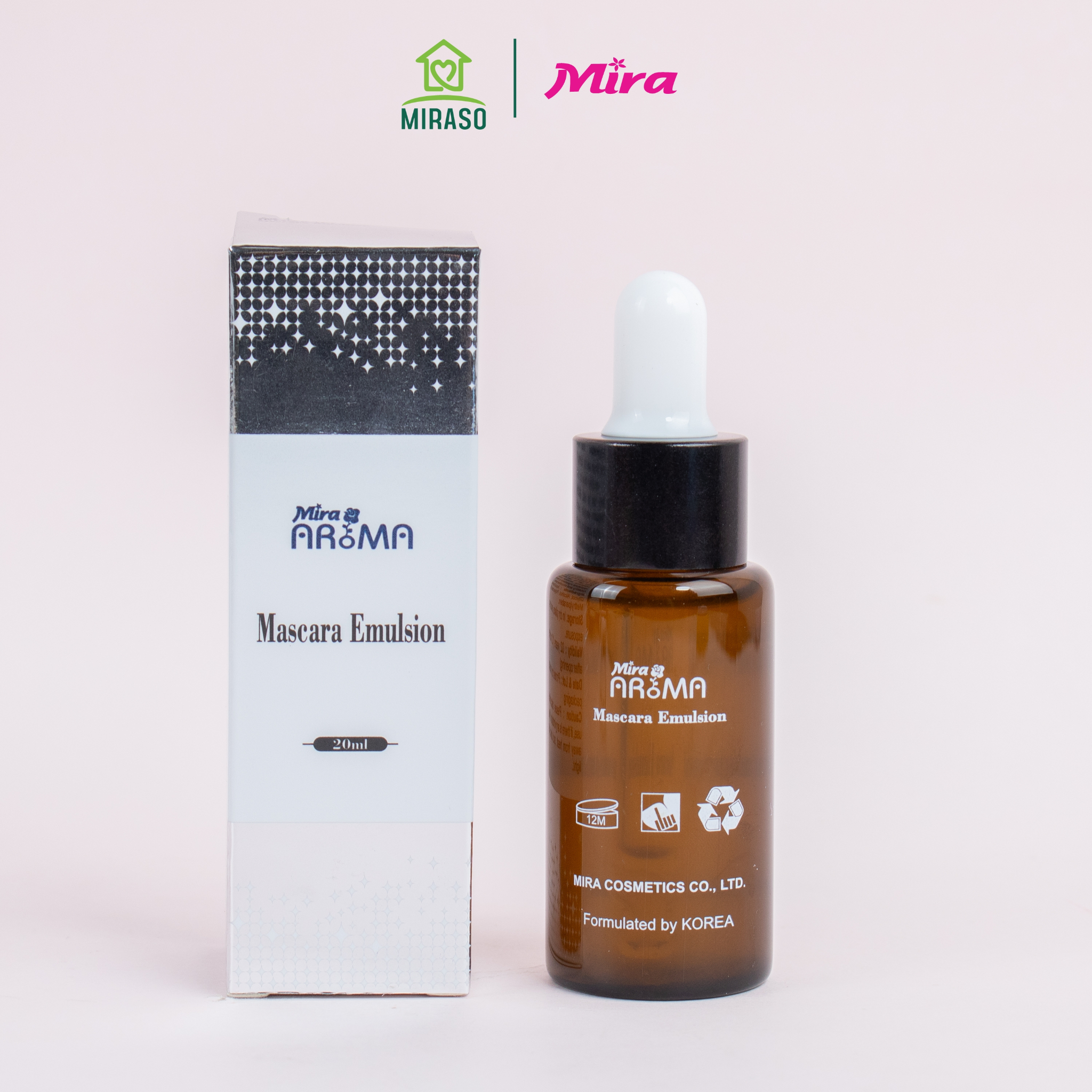 Tinh Chất Sữa Mascara Emulsion Mira Aroma