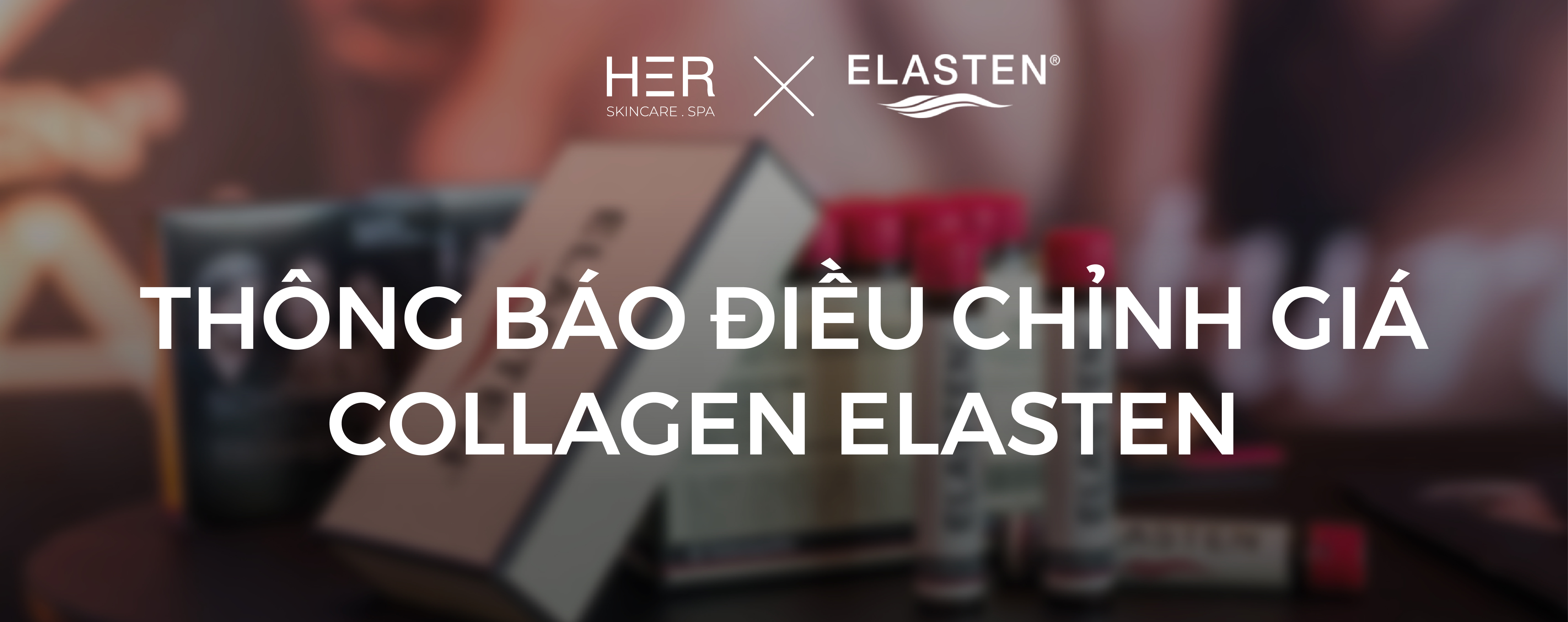 THÔNG BÁO: Điều chỉnh giá sản phẩm Collagen Elasten