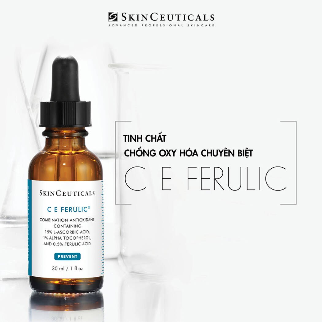 Serum làm sáng chống lão hoá SkinCeuticals Vitamin C E Ferulic 30ml (B) (R)