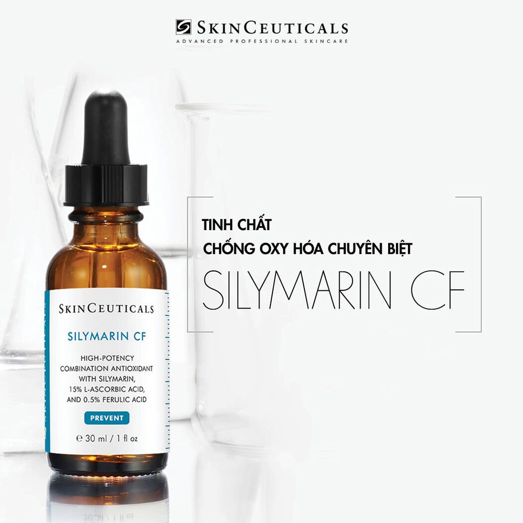 Serum Chống Oxy Hóa Cho Da Dầu Mụn | SkinCeuticals Silymarin C F | 30 ml