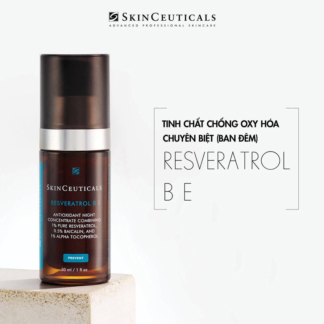 Serum chống lão hóa SkinCeuticals Resveratrol B E 30ml (B) (R) (HSD: 8/27)