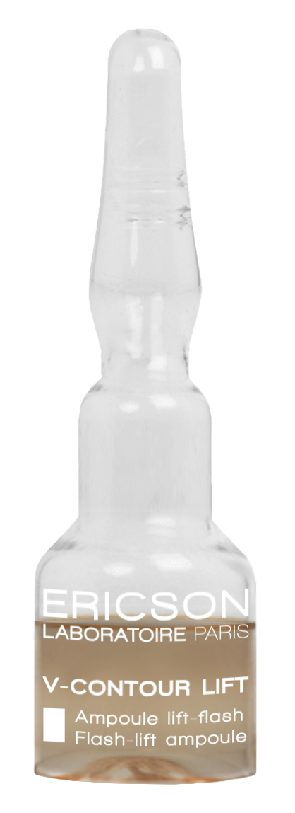 Serum có tác dụng nâng và làm săn chắc da ngay lập tức Ericson V-CONTOUR LIFT. Flash-lift ampoule 5pcs x 1ml (R) (HSD: 5/28)