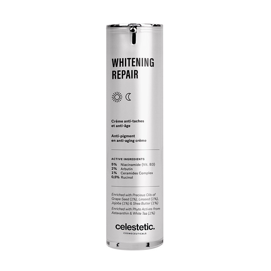 Kem dưỡng 3 trong 1 trắng sáng, phục hồi, trẻ hóa Celestetic Whitening Repair 50ml (R) (HSD: 2/28)