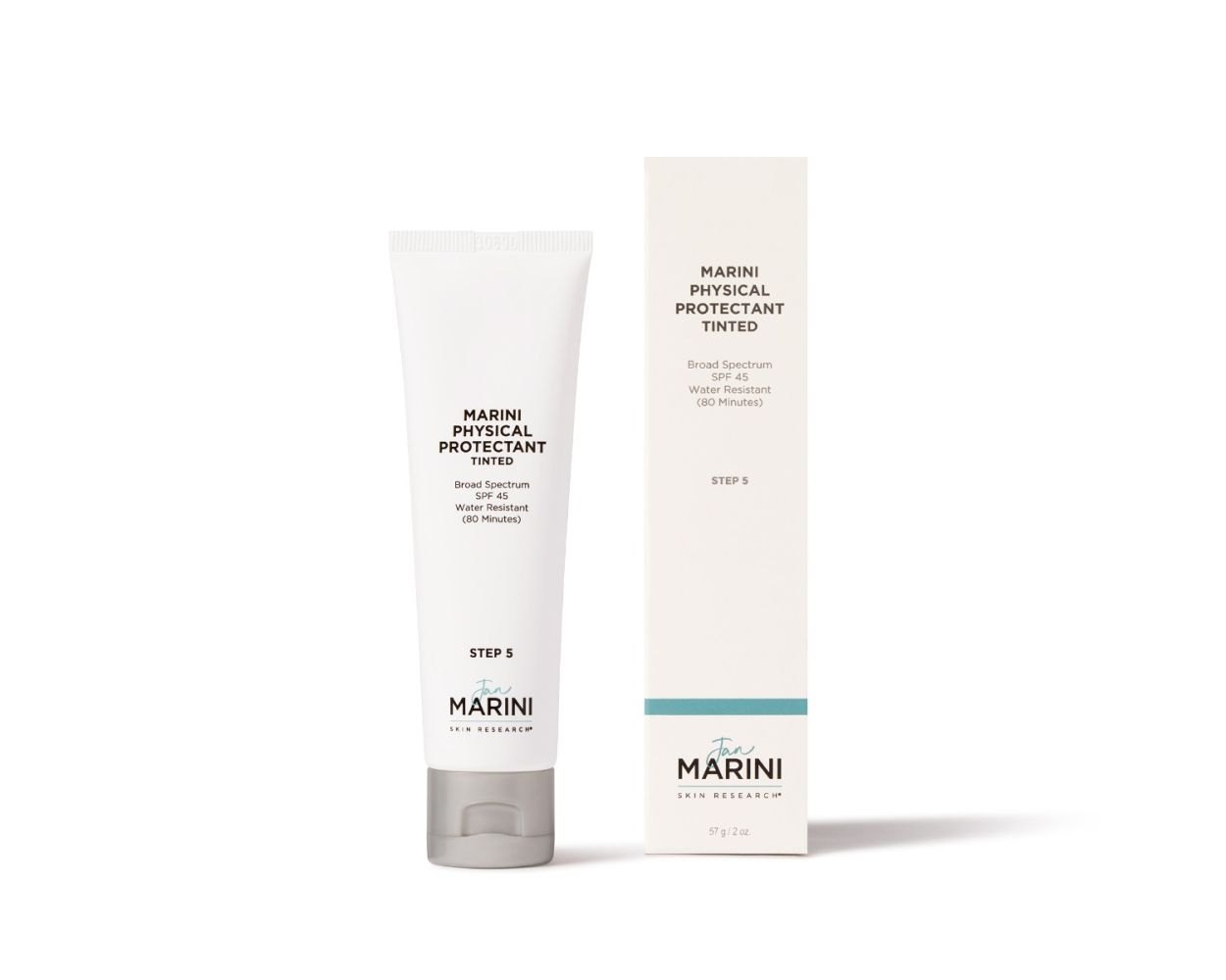 Kem chống nắng phổ rộng SPF 45 màu trung Jan Marini Physical Protectant SPF 45 Tinted 59ml (R) (HSD: 9/26).