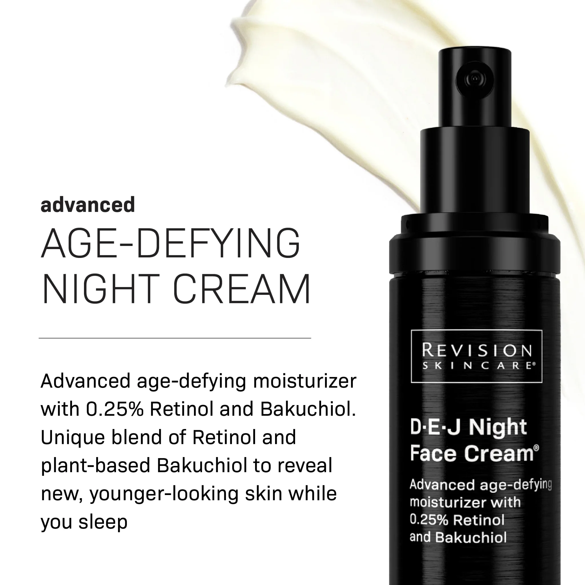 Kem dưỡng ẩm chống lão hóa ban đêm Revision Skincare D.E.J Night Face Cream 14g (R) (HSD: 10/27)