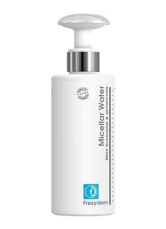 Nước tẩy trang và làm sạch cho da lão hoá Frezyderm Micellar Water Active Cleansing 200 ml (R) (HSD: 3/27)