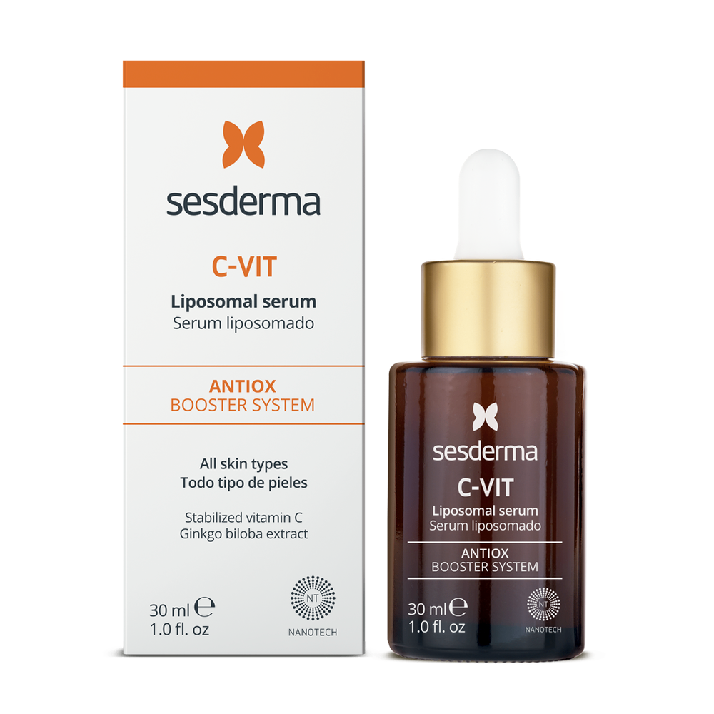 Serum dưỡng ẩm, chống Oxy Hóa và Làm sáng da Sesderma C-Vit Liposomal Serum 30ml (R) (HSD: 5/26)