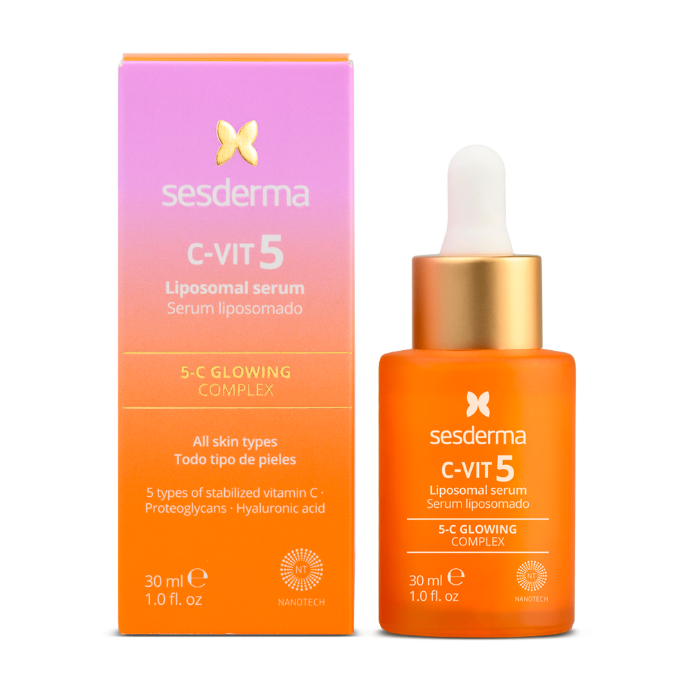Serum 5 loại Vitamin C Chống Oxy Hóa và Làm sáng da Sesderma C-Vit 5 Liposomal Serum 30ml (R) (HSD: 7-11/27)