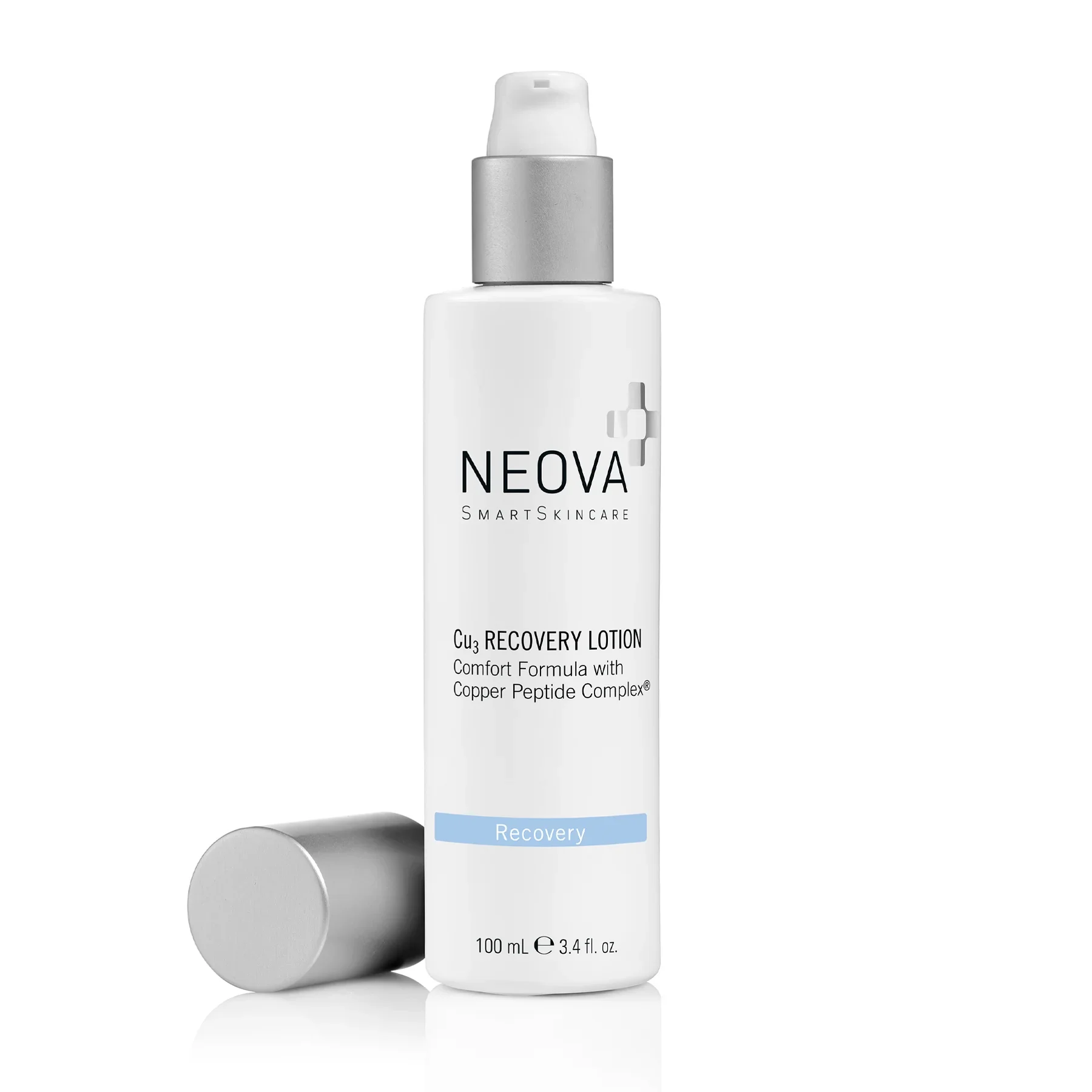 Kem phục hồi da tổn thương sau laser, bỏng hay mesotherapy Neova Cu3 Recovery Lotion 100ml (R) (HSD: 6/28)