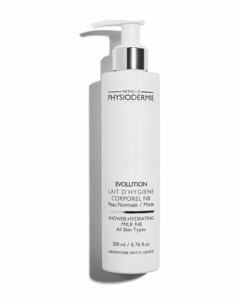 Sữa rửa mặt tạo bọt kiềm dầu làm mềm mịn da NB - da dầu / da thường Physiodermie Shower Hydrating Milk NB 200ml (R) (HSD: 12/26)