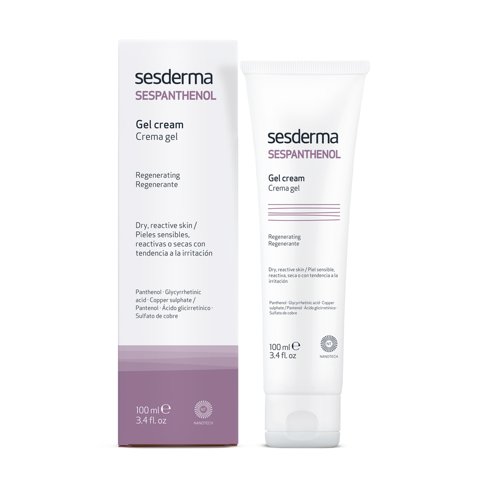 Kem Dưỡng Ẩm, Giảm Kích Ứng Và Phục Hồi Sesderma Sespanthenol Gel Cream 100ml (R) (HSD: 7/29)