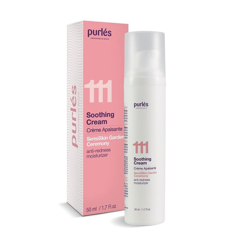 Kem làm dịu chống mẫn đỏ và bảo vệ da Purles 111 Soothing Cream 50ml (R) (HSD: 6/29)