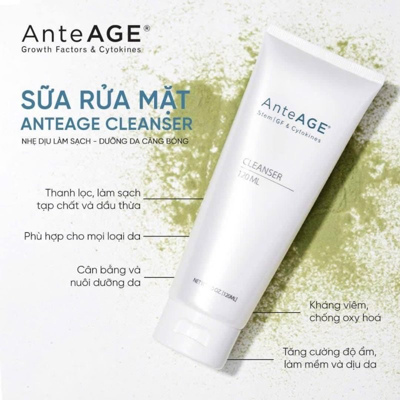 Sữa Rửa Mặt | AnteAGE | 120 ml
