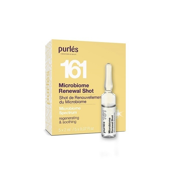 Serum Phục hồi sự cân bằng của hệ vi sinh vật trên da Purles 161 MICROBIOME RENEWAL SHOT 5*2ml (R) (HSD: 4/28)