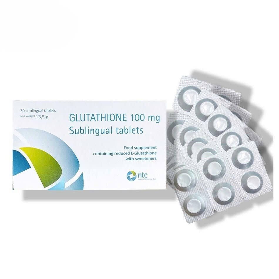 Vin Ngm Trng Da Glutathione 100mg (R) (HSD: 4/28) Vin Ngm Trng Da Glutathione 100mg (R) (HSD: 4/28)