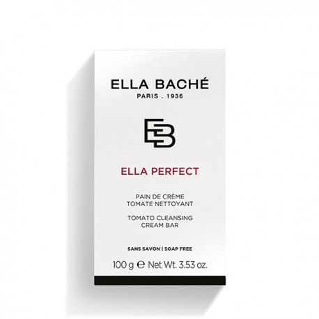 Thanh Soap-Free rửa mặt êm dịu, sạch sâu, tươi sáng da Ella Bache Perfect Tomato Cleansing Cream Bar 100g (R) (HSD: 10/27)