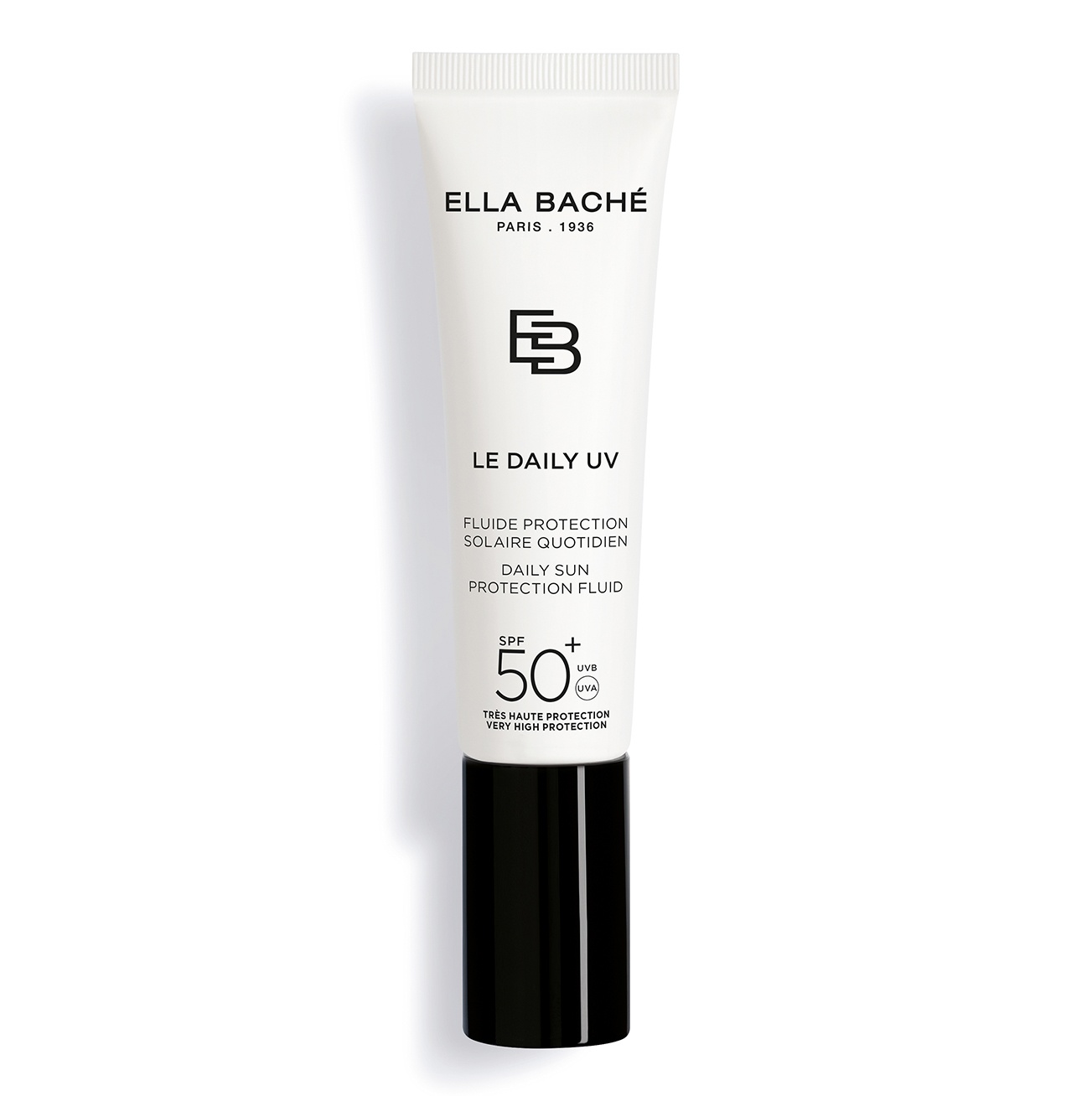 Nhũ tương chống nắng kết cấu thoáng nhẹ chống UVA UVB SPF 50+ Ella Bache Daily UV Defense SPF 50+ Sun Protection Fluid UVA UVB 30ml (R) 9HSD: 3/28)