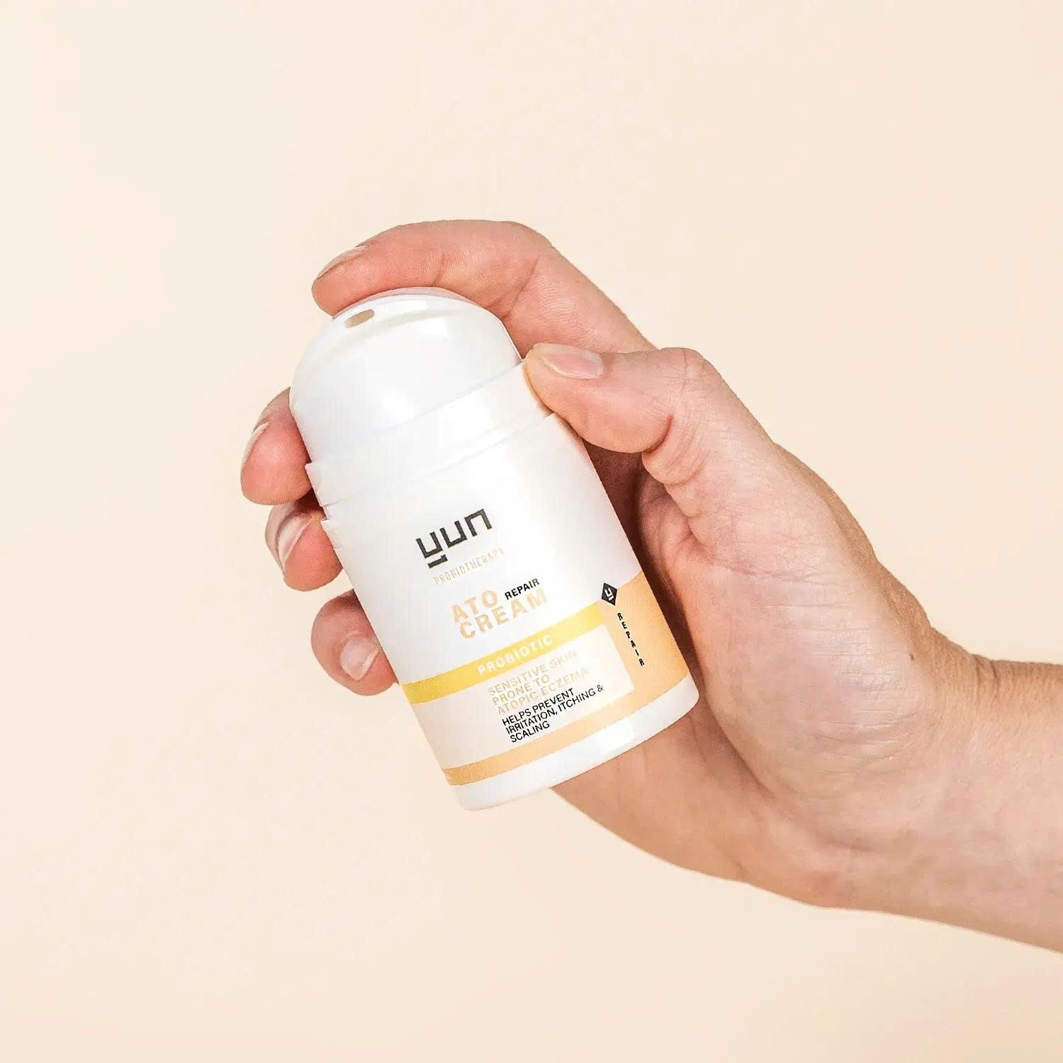 Kem Dưỡng Giảm Kích Ứng, Đỏ Da, Bong Da Yun ATO Probiotic Repair Cream 50ml (R)