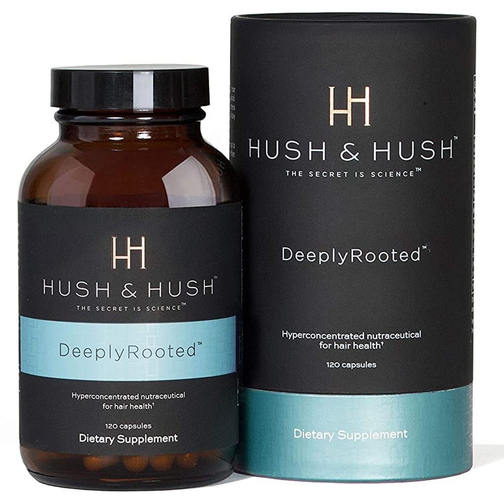 Viên Uống Chống Rụng Và Phục Hồi Tóc Hush & Hush Deeply Rooted 120 viên (R) (HSD: 6/28)