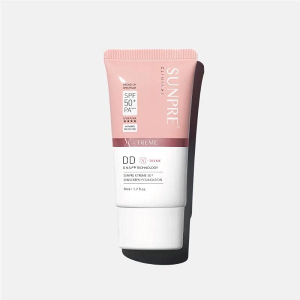 Kem Chống nắng Có Màu Mona Frema Sunpre DD X-Treme SPF 50+ 50ml (B) (R) (HSD: 8/28, 10/28)
