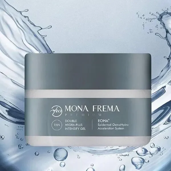 Dưỡng ẩm cấp nước Mona Frema Double Hydra-Plus Intensify Gel 50g (B) (R) (HSD: 11/28)