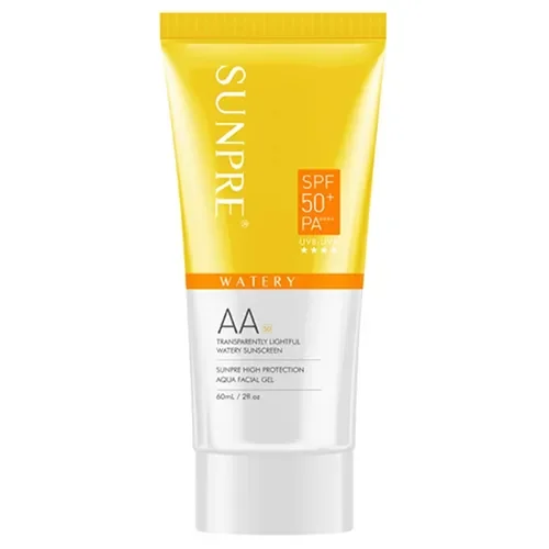 Kem Chống Nắng Không Màu Mona Frema SUNPRE High Protection Aqua Facial Gel SPF 50+ 60ml (B) (R) (HSD: 10/28)