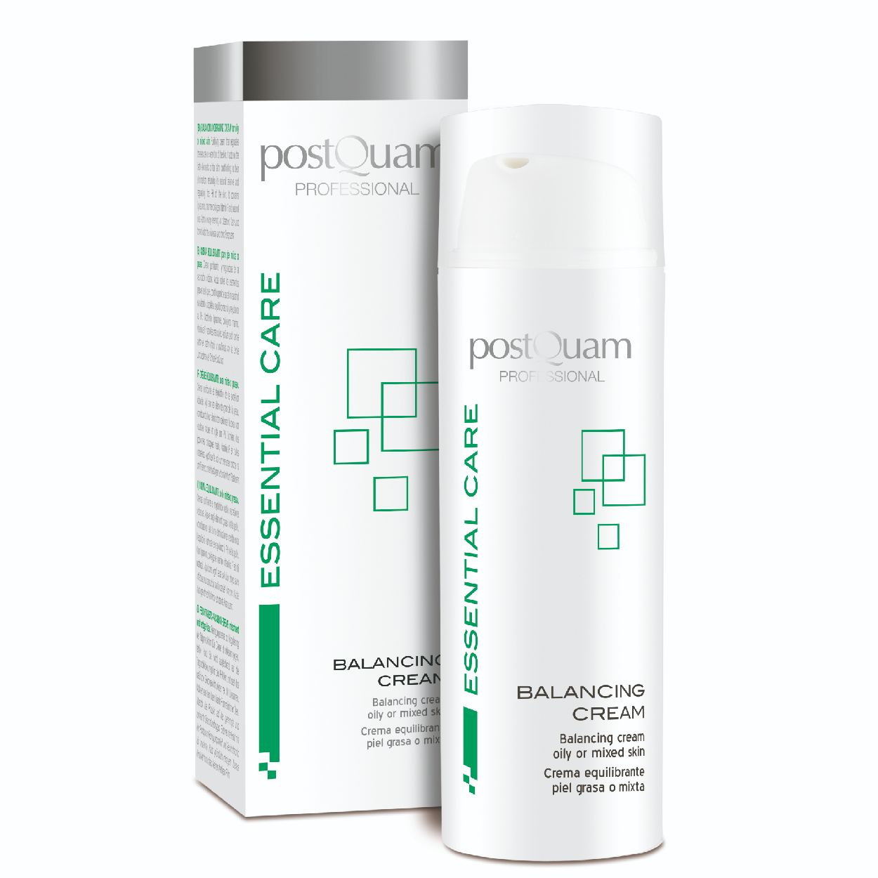 Kem dưỡng làm giảm mụn, thông thoáng lỗ chân lông và loại bỏ dầu cho da PostQUAM Balancing Cream 50ml (R) (HSD: 4/28)