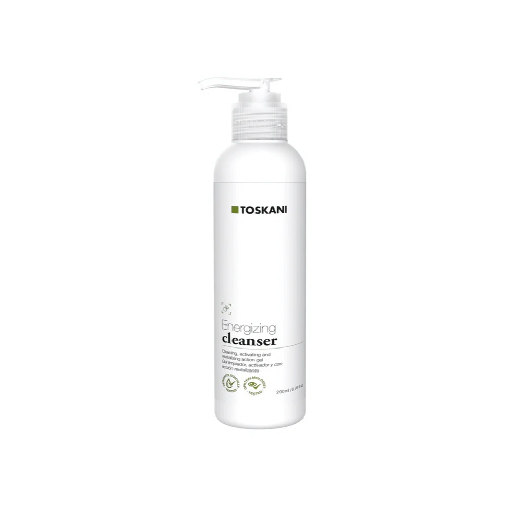 Sữa rửa mặt sạch sâu, kích hoạt và phục hồi da Toskani Energizing Cleanser Gel 200ml (R)