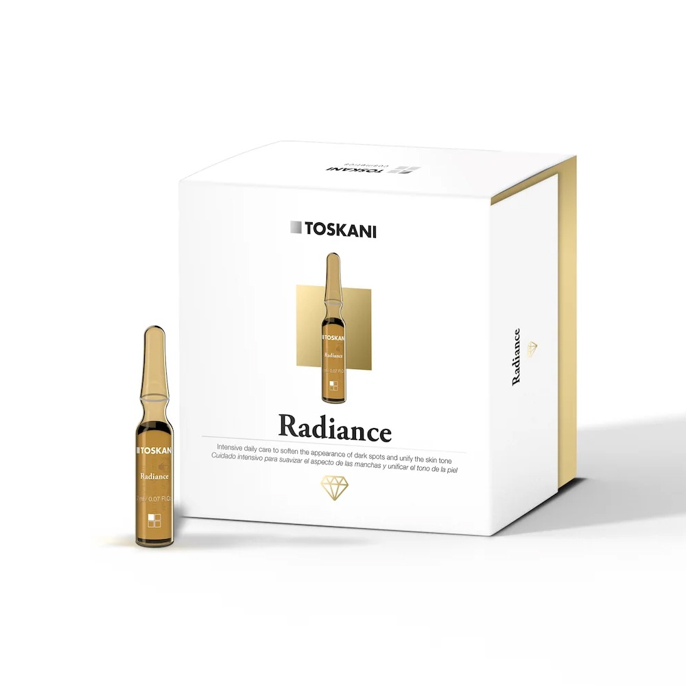 Ampoule làm sáng và rạng rỡ da Toskani Radiance Ampoule 15 ampoules x 2 ml (R) (HSD: 8/29)