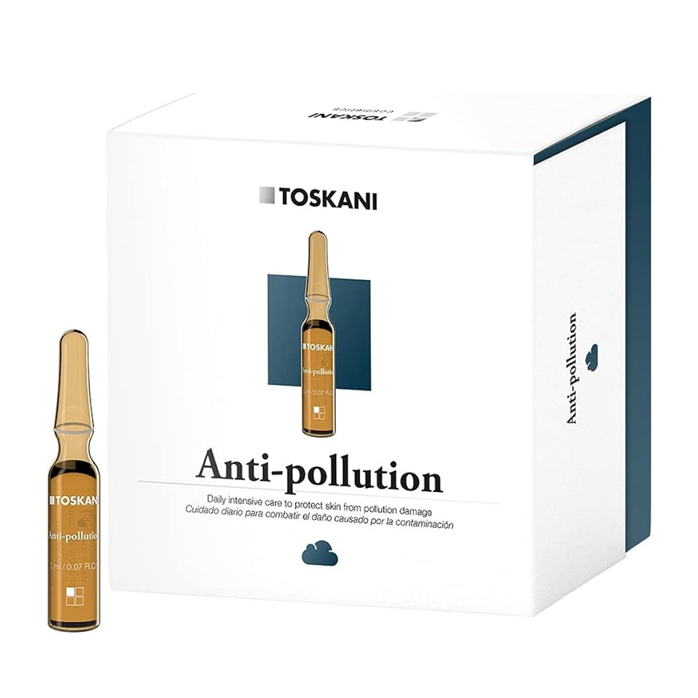 Ampoule chống ô nhiễm bảo vệ da Toskani Anti-pollution Ampoule 15 ampoules x 2 ml (R)