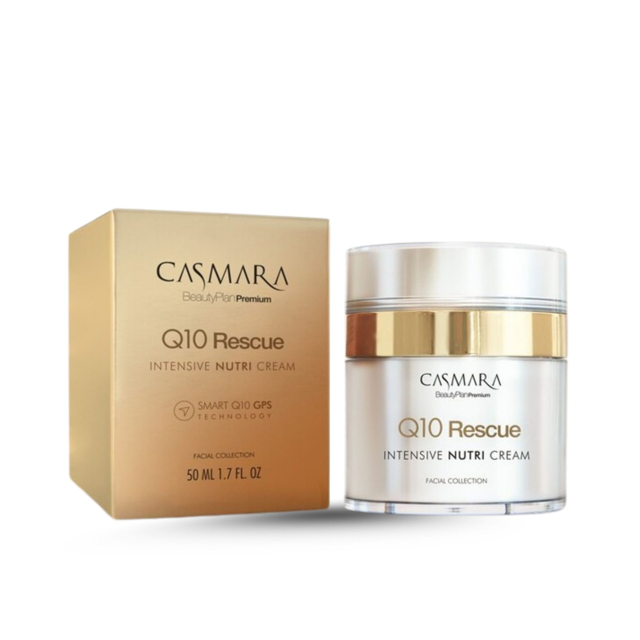 Kem Q10 tái sinh da chùng nhão Casmara Q10 Rescue Cream 50ml (R)