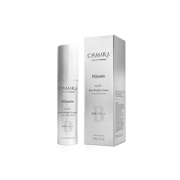 Kem xoá nhăn hiệu ứng botox Casmara Rgnerin Hydro - Nutri Wrinkle Cream 50ml (R)