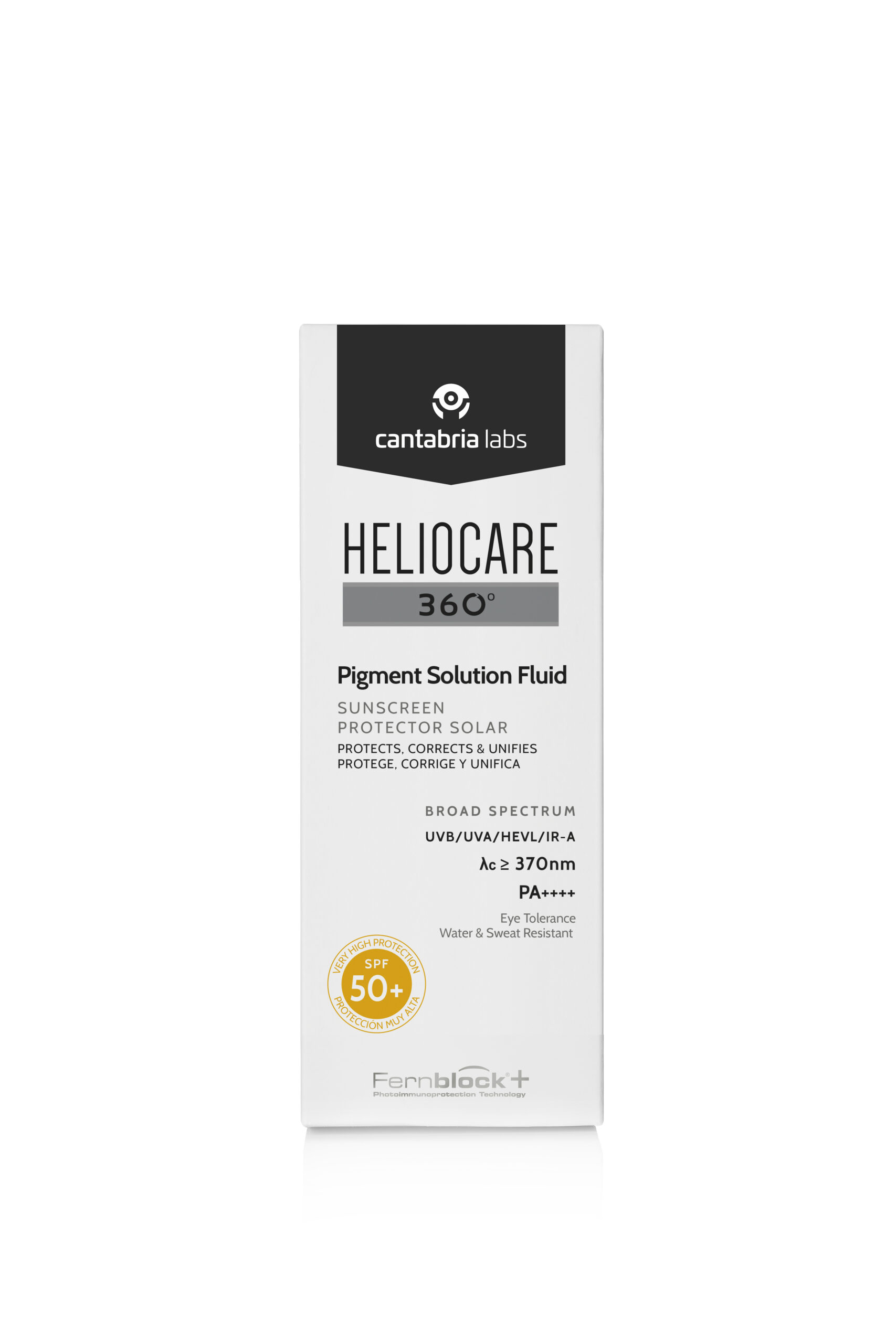 Kem Chống Nắng Heliocare 360º Pigment Solution Fluid SPF50+ Ultraligero 50ml (B) (R) (HSD: 1/26, 2-3/27)