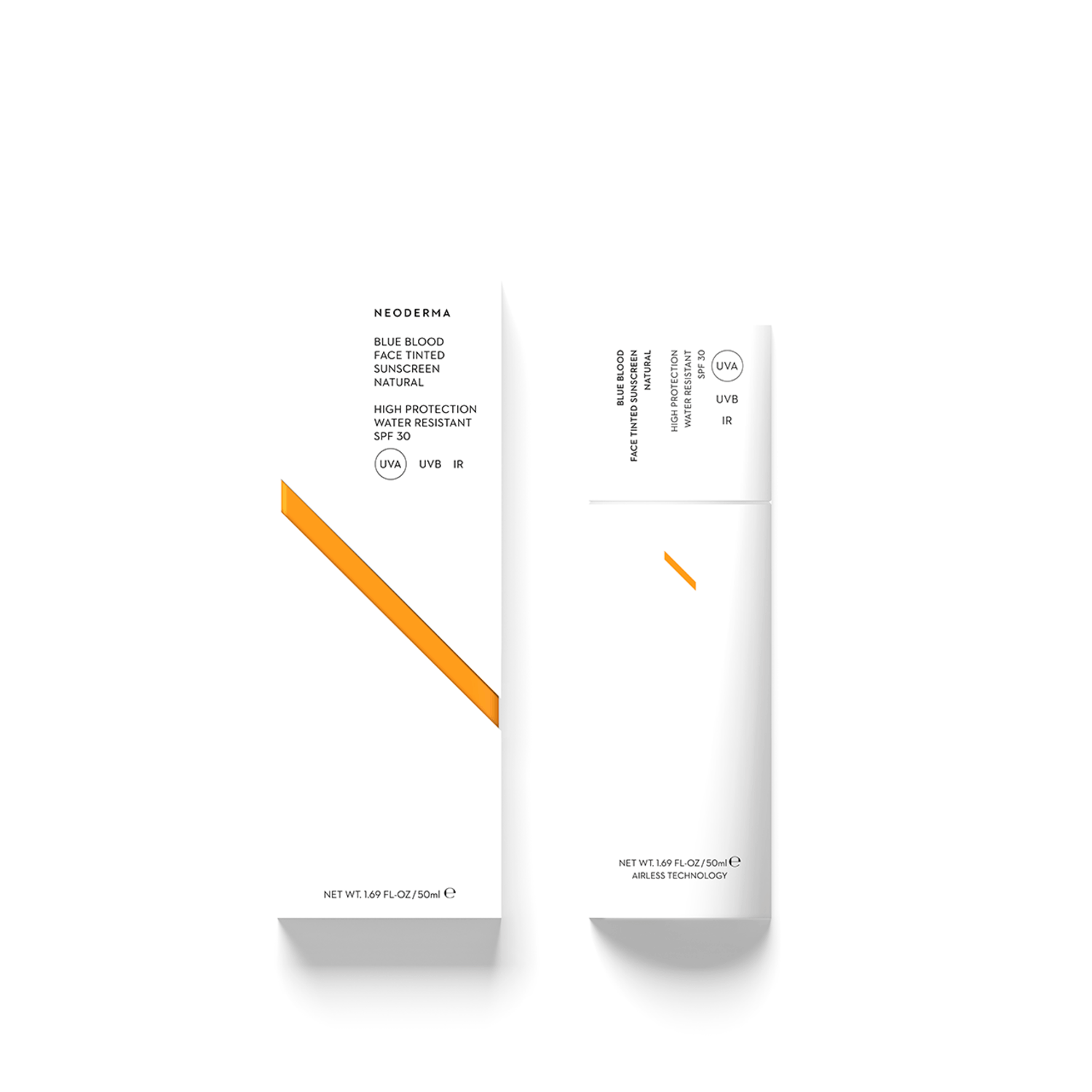 Kem chống nắng che khuyết điểm Neoderma Blue Blood Face Tinted Sunscreen Spf30 Natural 50ml (R) (HSD: 5/27)