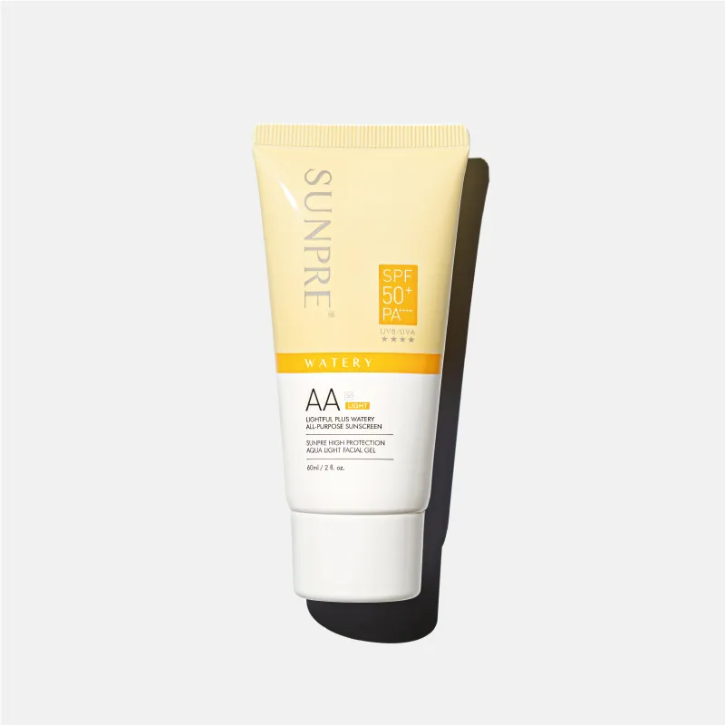 Kem chống nắng da dầu mụn Mona Frema SUNPRE High Protection Aqua Light Facial Gel SPF 50+ PA++++ 60ml (R) (HSD: 5/28; 10/28)