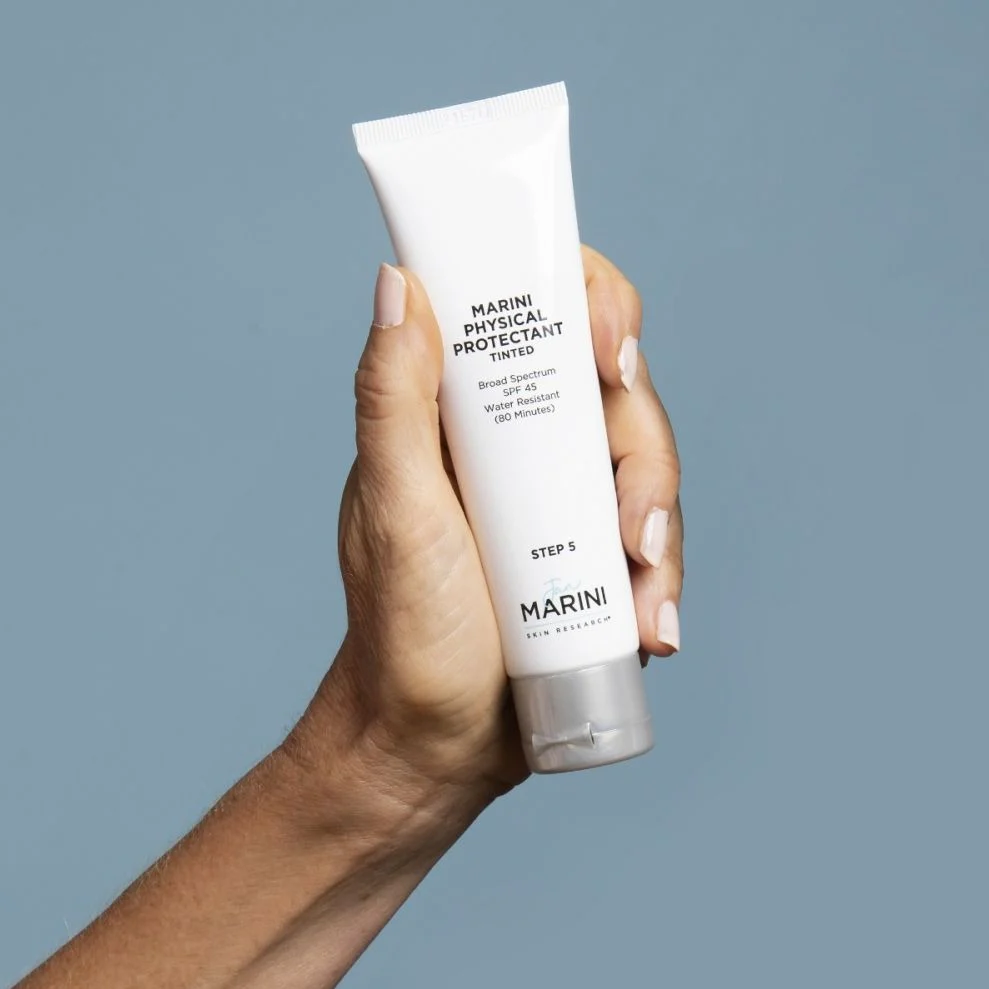 Kem chống nắng phổ rộng SPF 45 màu trung Jan Marini Physical Protectant SPF 45 Tinted 59ml (R) (HSD: 9/26).