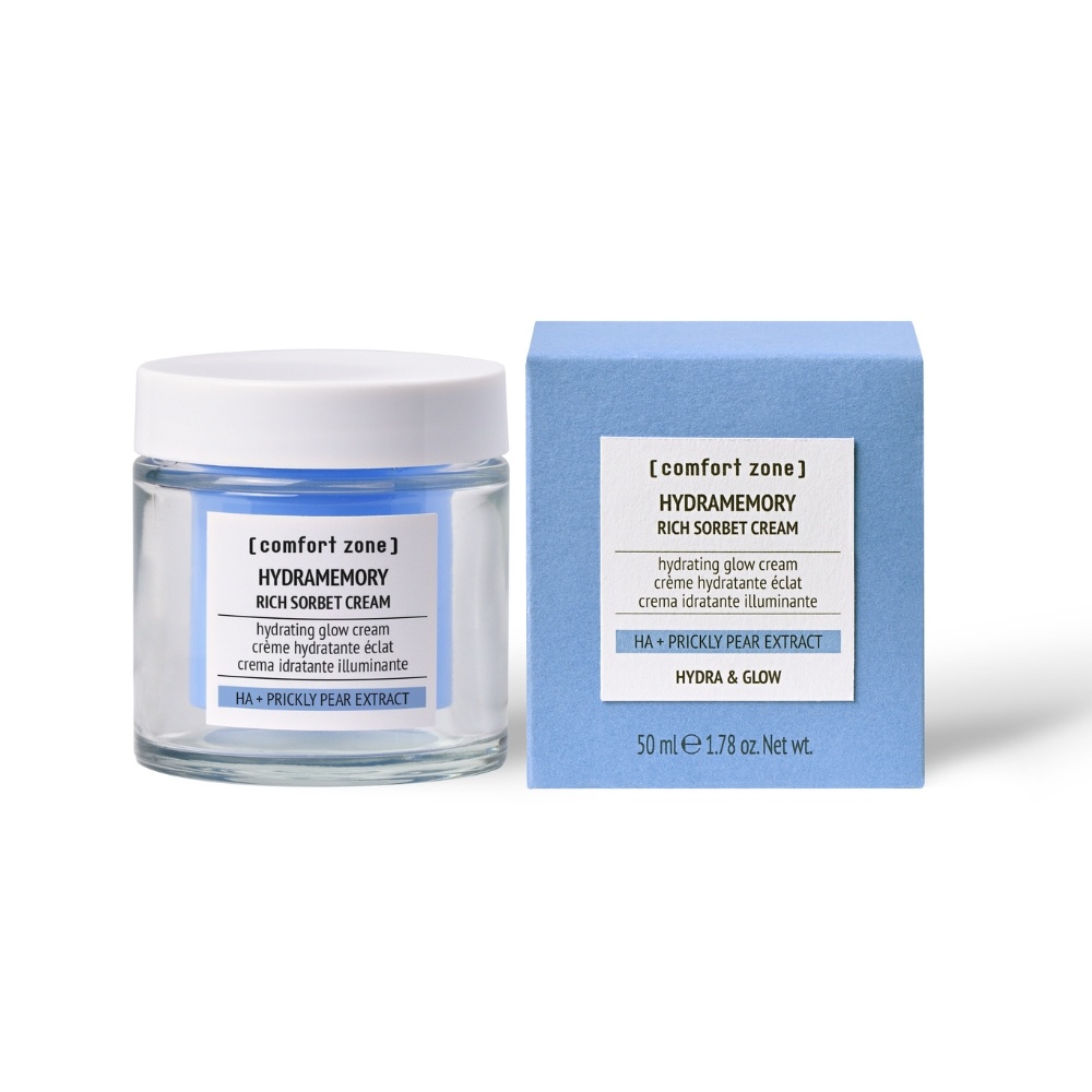 Kem dưỡng ẩm dành cho da thường, da khô Comfort Zone Hydramemory Rich Sorbet Cream 50ml (R) (HSD: 7/27)