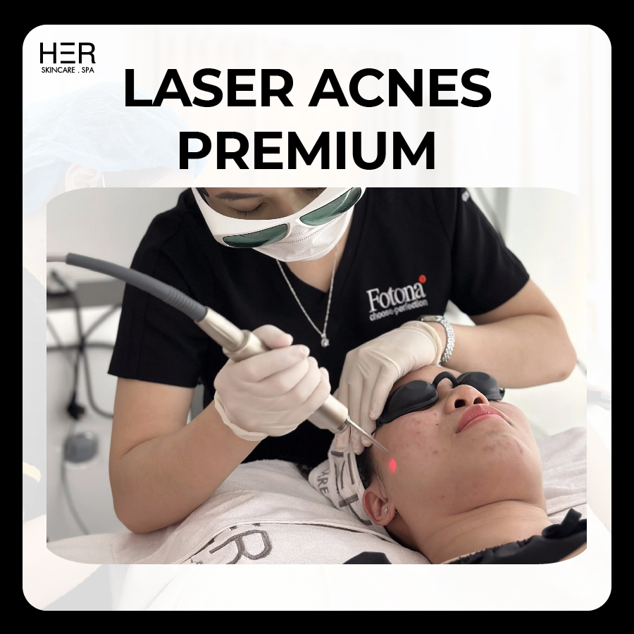 Laser Acnes Prenium - Laser điều trị mụn/ Giãn mao mạch