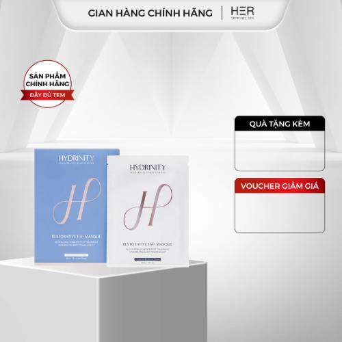 Mặt nạ phục hồi dưỡng ẩm Hydrinity Restorative HA+ Masque 1 miếng x 30ml (R) (HSD: 9/28)
